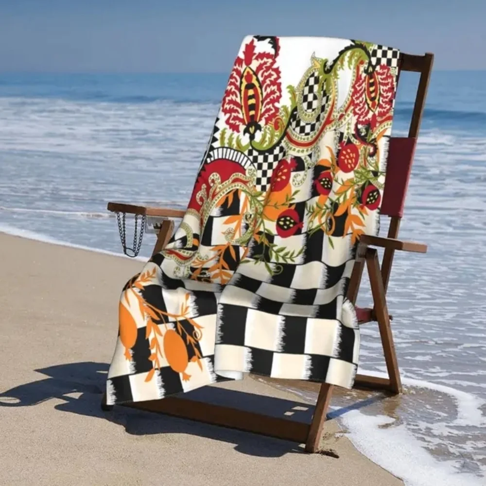 Vibrant Multicolor Beach Towel